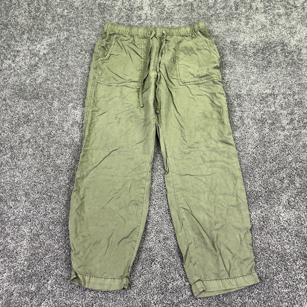 Sanctuary Pants Womens Large Green Jogger Elastic Waist Cuffed Pockets City - Picture 1 of 9